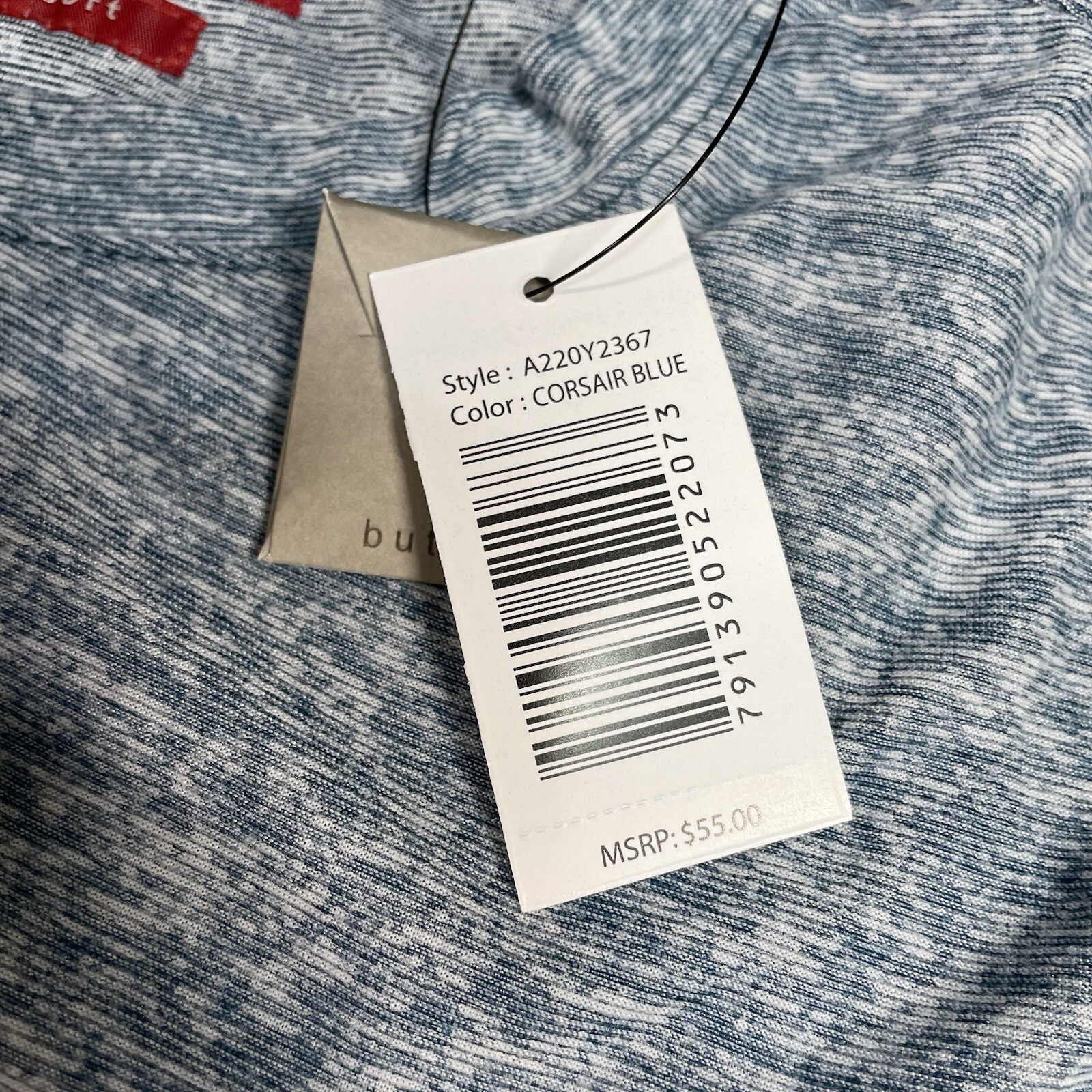 Bruno Milano Shirt Men’s XL Corsair Blue Long Sleeve Super Soft Henley Tee NEW gallery