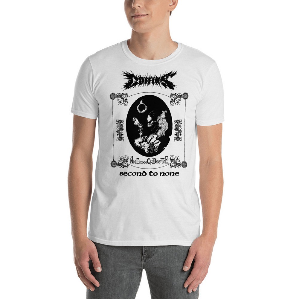 COFFINS SECOND TO NONE Split T-Shirt NEW! Death Metal Autopsy Hooded Menace Doom