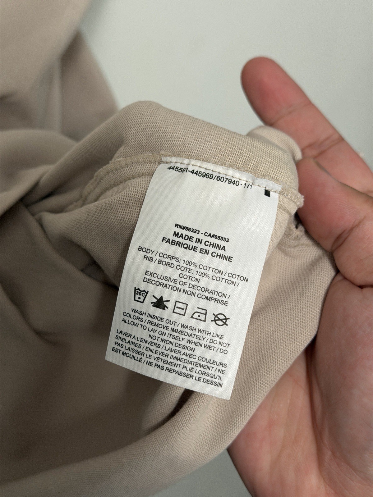 Nike X Fear Of God Nba Warm Up Shirt gallery