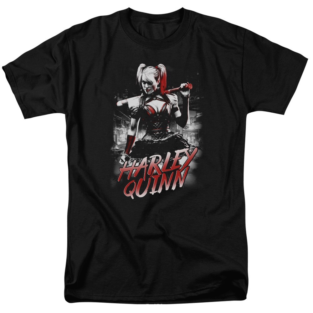 Harley Quinn Quinn City Men's T-Shirt Batman Arkham Knight S-5XL Licensed Tee gallery