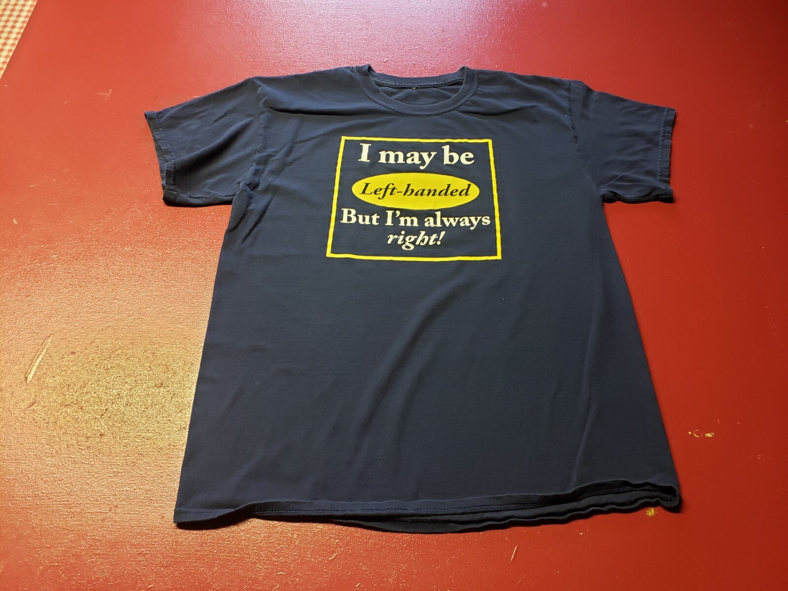 Left-Handed T-Shirt Lefties Blue gallery