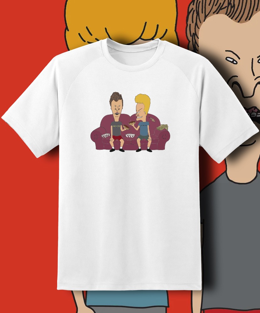 Beavis and Butthead Couch Shirt - Adult & Youth sizes up to 6XL Fast Ship!! gallery