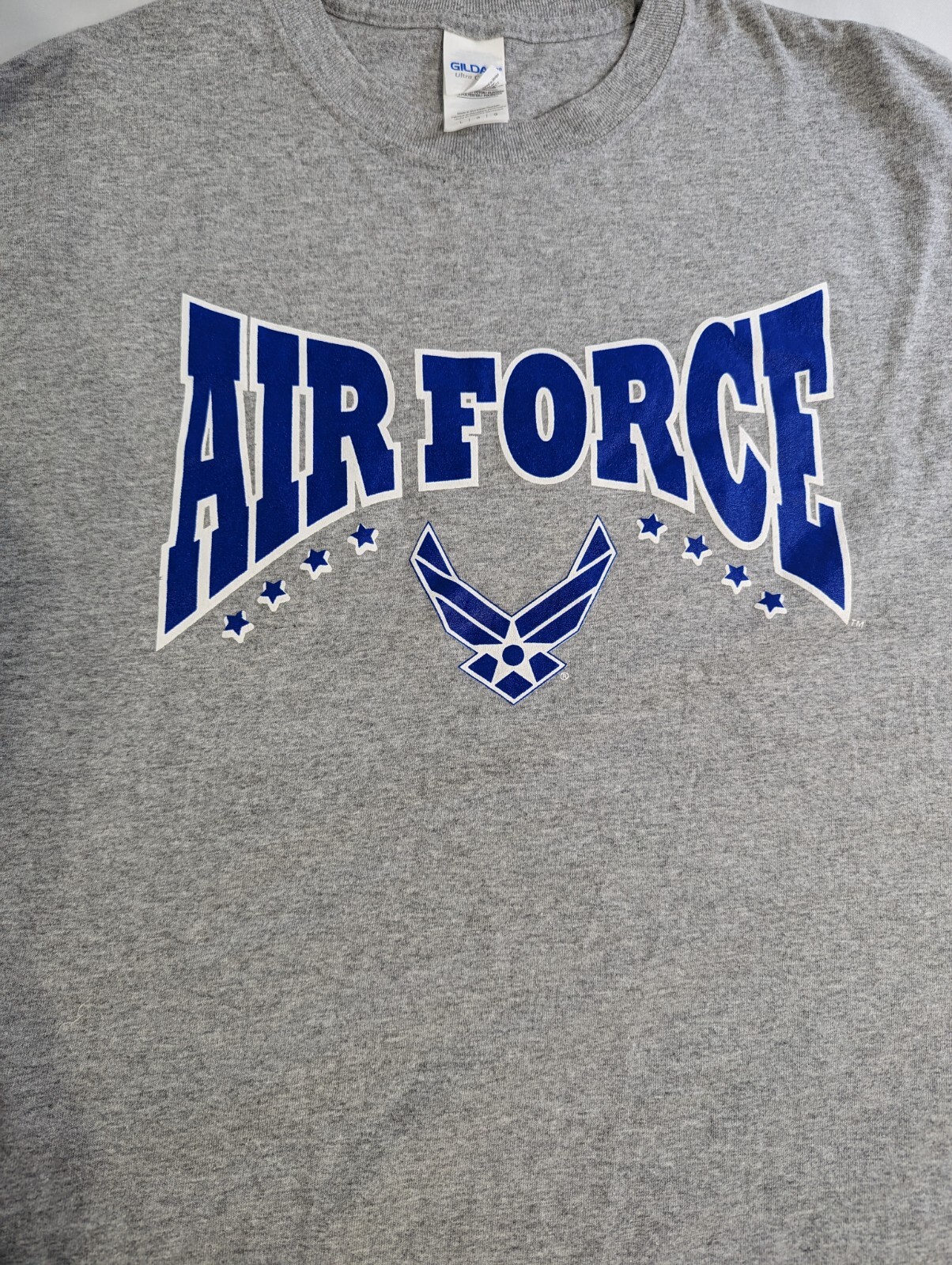 Air Force Gilden T Shirt Men's Size Large Color Grey gallery