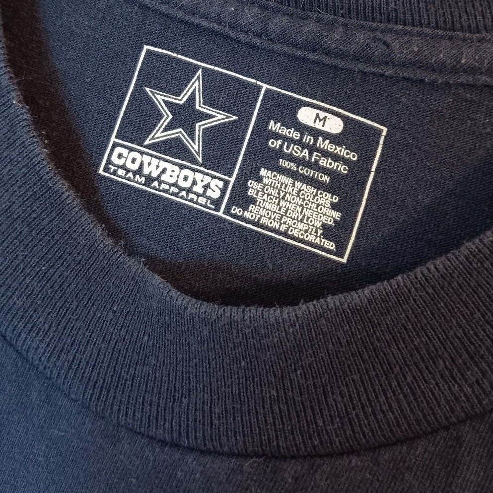 Dallas Cowboys Team Apparel Medium Navy Blue 5X Champs Nice Ring Super Bowl gallery
