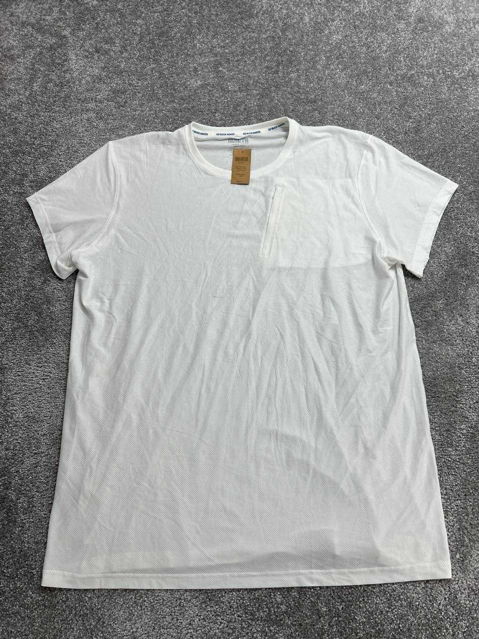 Duluth Trading Co Buck Naked Performance Travel Crew Undershirt Mens XXXL White gallery