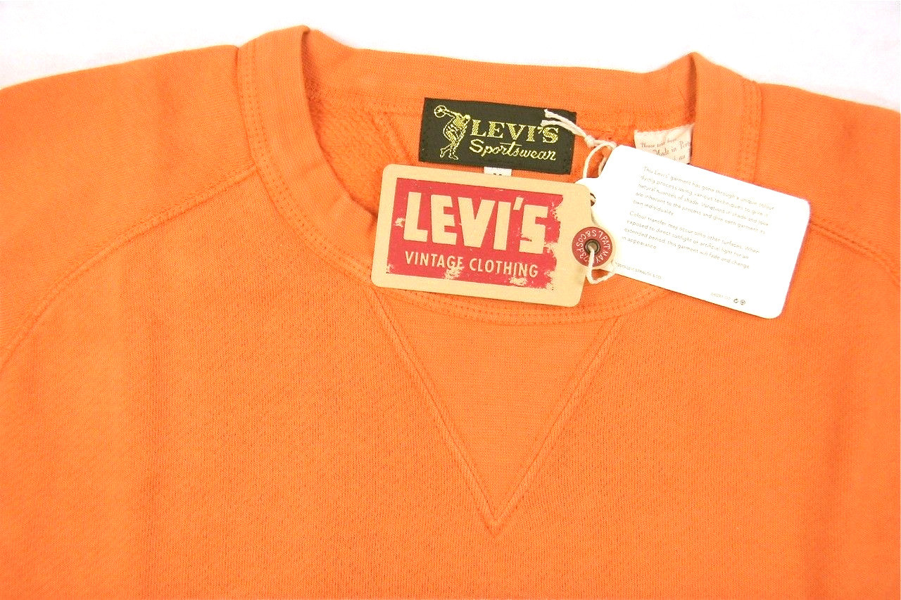 LVC Levi's Vintage Clothing Sportswear 1950s Crew Sweatshirt Clementin Levis LVC gallery