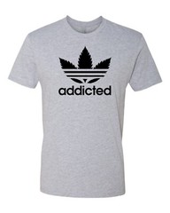 Addicted Custom Cotton Crew Neck Unisex T-Shirt New Good Quality Free Shipping!