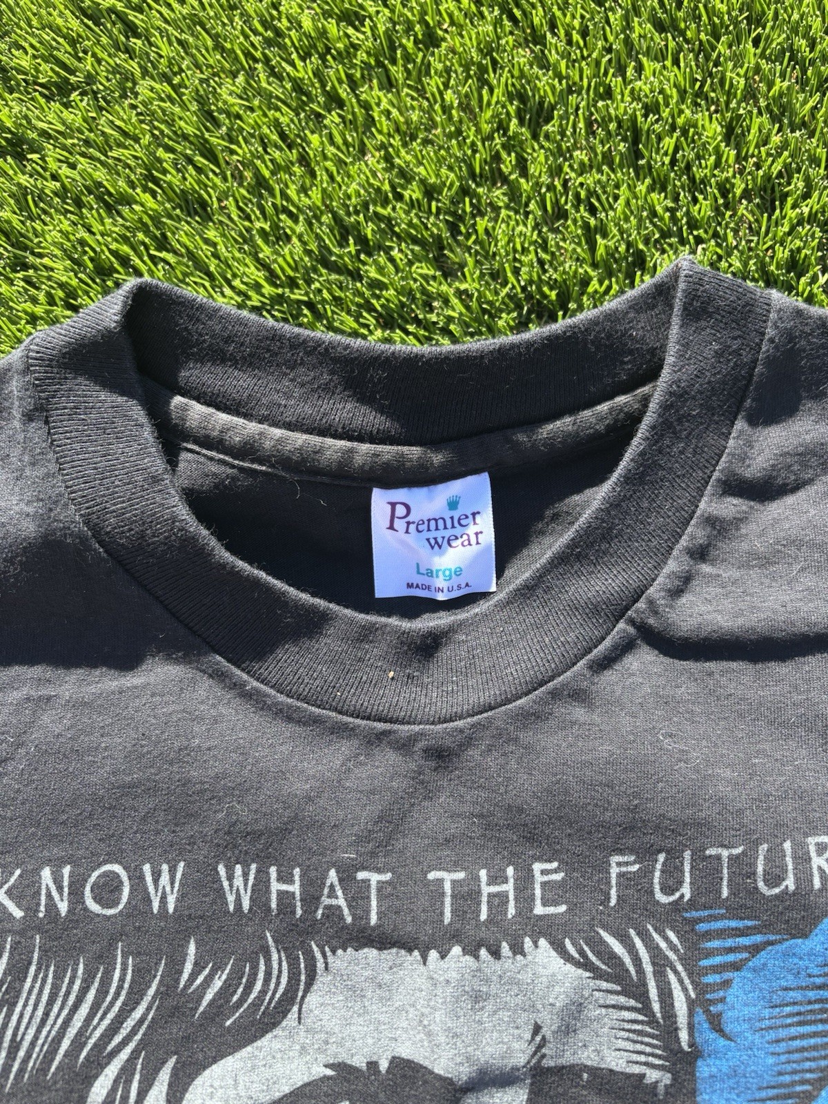 Vintage 90s Rare Jesus Living Epistles I Don’t Know What The Future Holds Sz L gallery