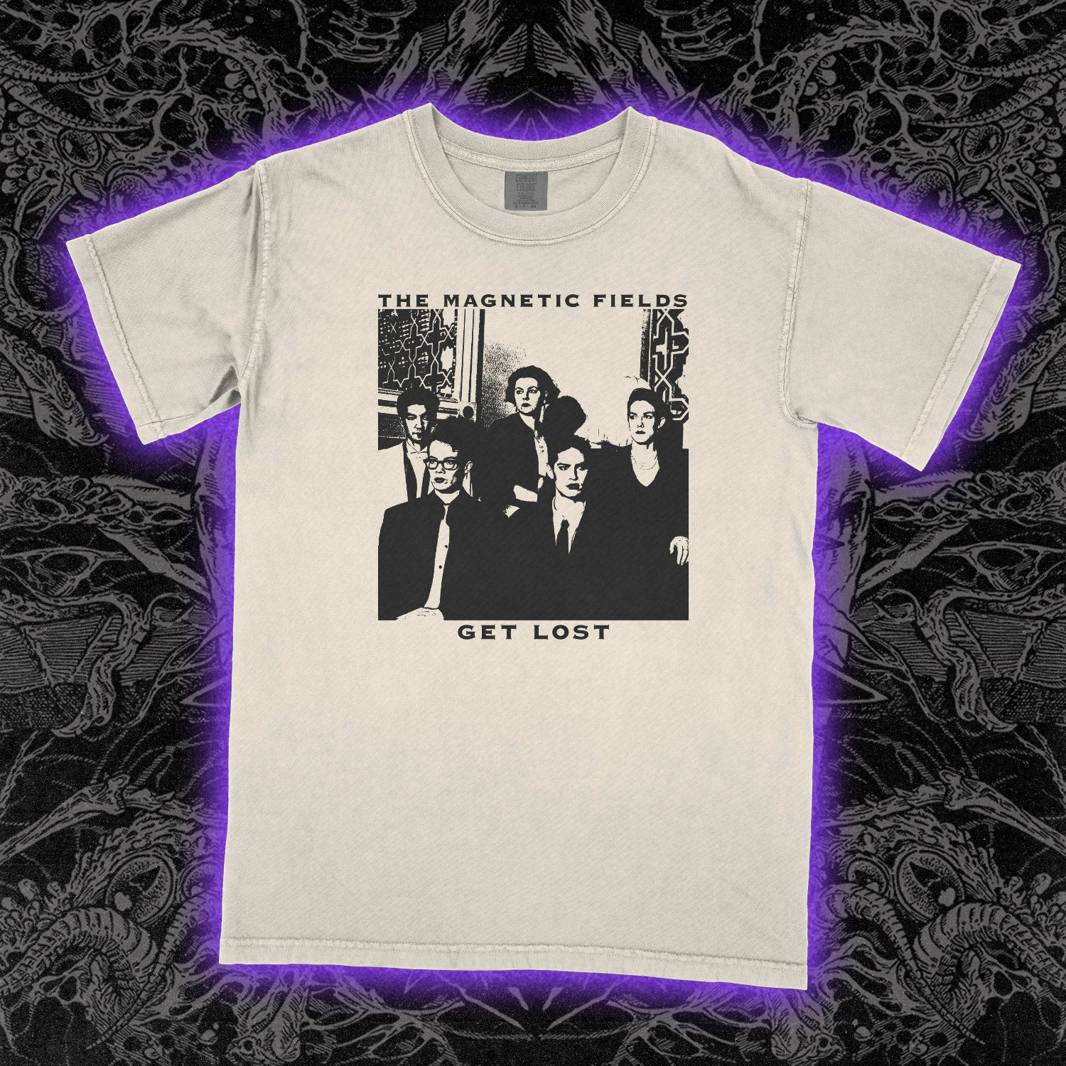 Magnetic Fields Get Lost T-Shirt Indie Pop Album Graphic Band Tee Unisex Soft gallery