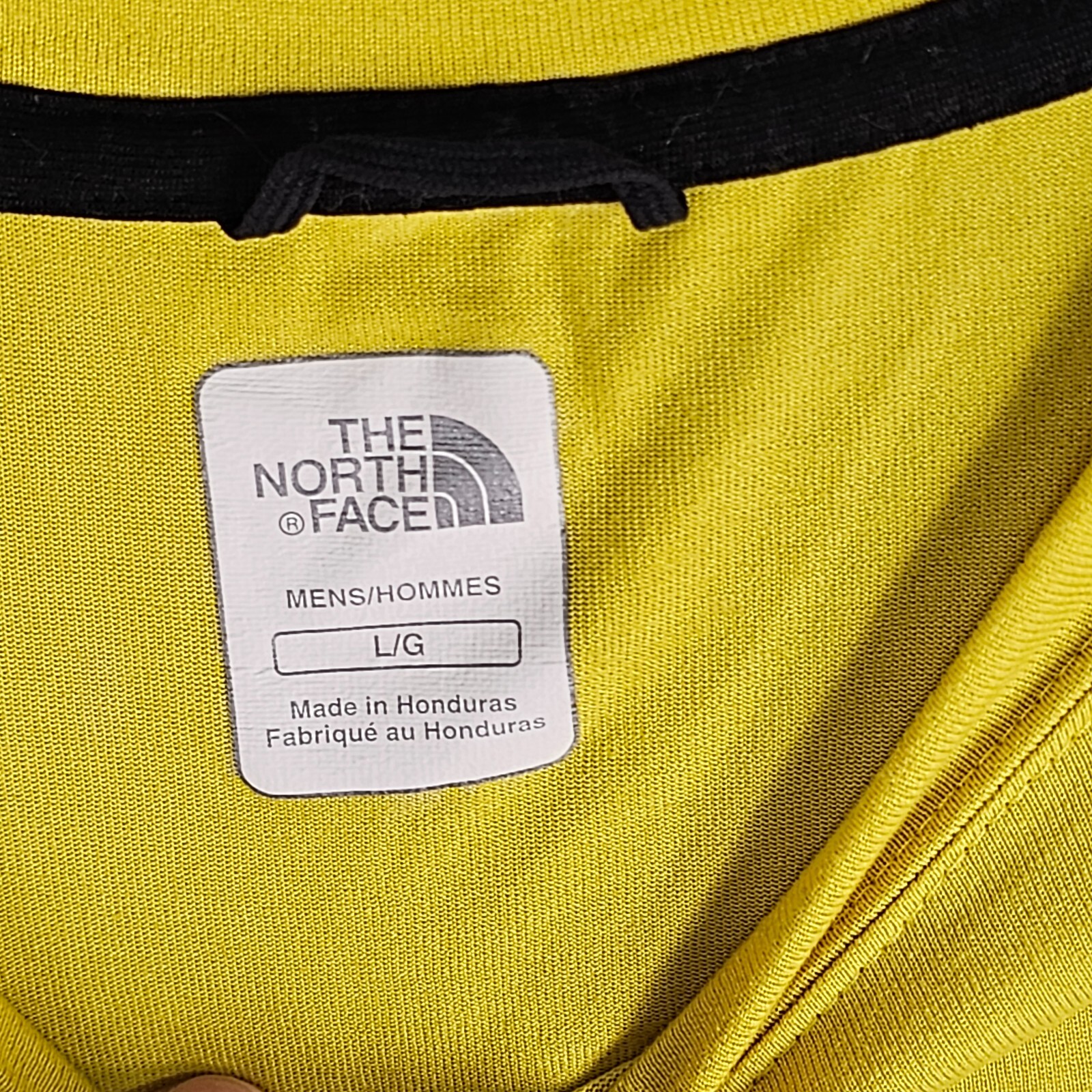 The North Face T-Shirt Mens L Yellow Mountain Athletics Hiking Camping Outdoor gallery