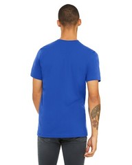 Bella + Canvas 3001C Small True Royal Cotton Jersey Tee Unisex Blue Tshirt