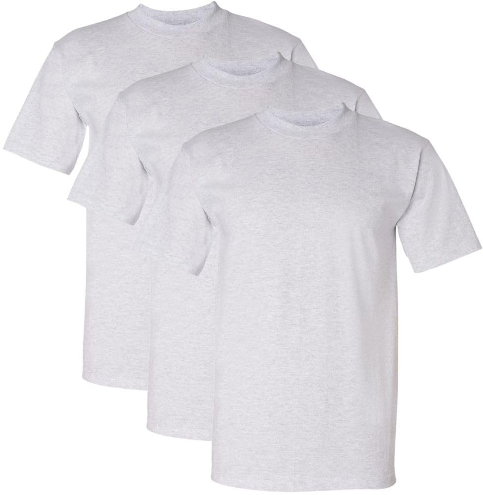 US Army Solid Color T-Shirts Made in USA 100% Cotton Heavyweight Shirts 3 Pack gallery