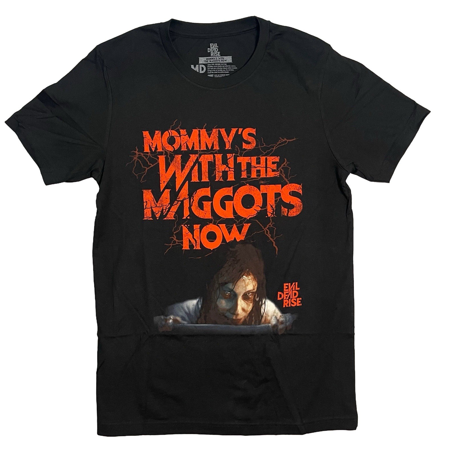 Fright Rags Mens Evil Dead Rise Mommy Maggots T Shirt Sz M Horror Movie NWOT