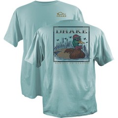 Drake Mallard Bow Tie Cotton Short Sleeve T-Shirt