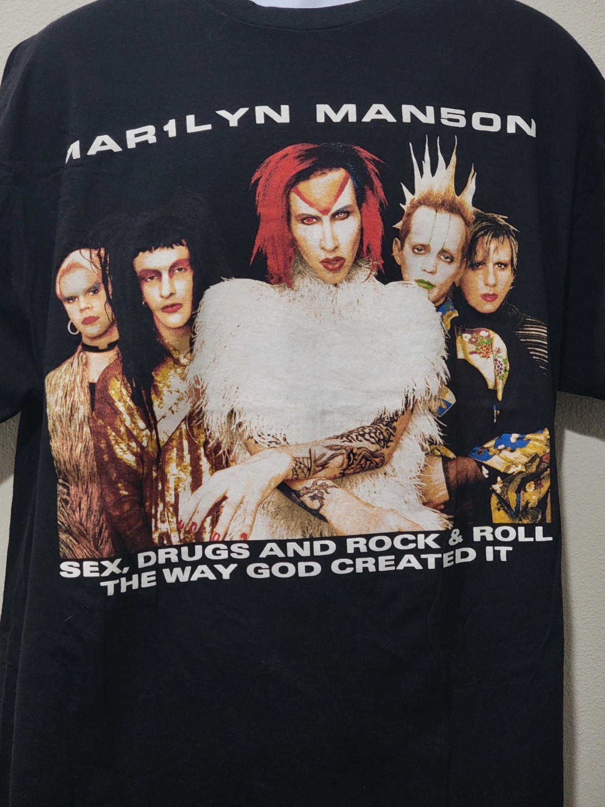 Marilyn Manson 1999 Rock Is Dead Tour Shirt - XL gallery