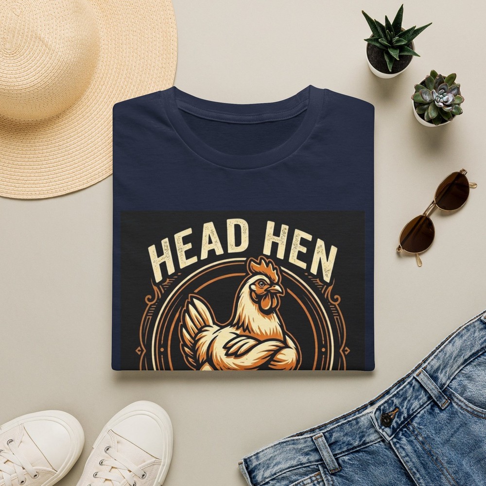 Head Hen of Questionable Decisions Funny Backyard Chicken Owner T-Shirt