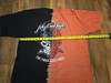 Five Finger Death Punch Black Orange Split Jekyll and Hyde 5FDP XL XLarge gallery