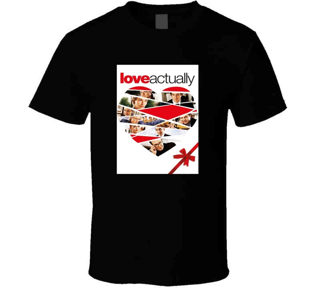 Love Actually Tee Classic Rom Com Christmas Holiday Movie T Shirt gallery