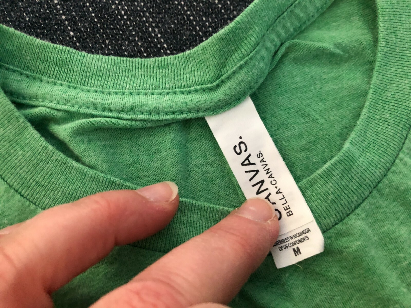 Canvas Mens Medium Green Short Sleeve Timberland Lumberjack T-Shirt Lumber On gallery