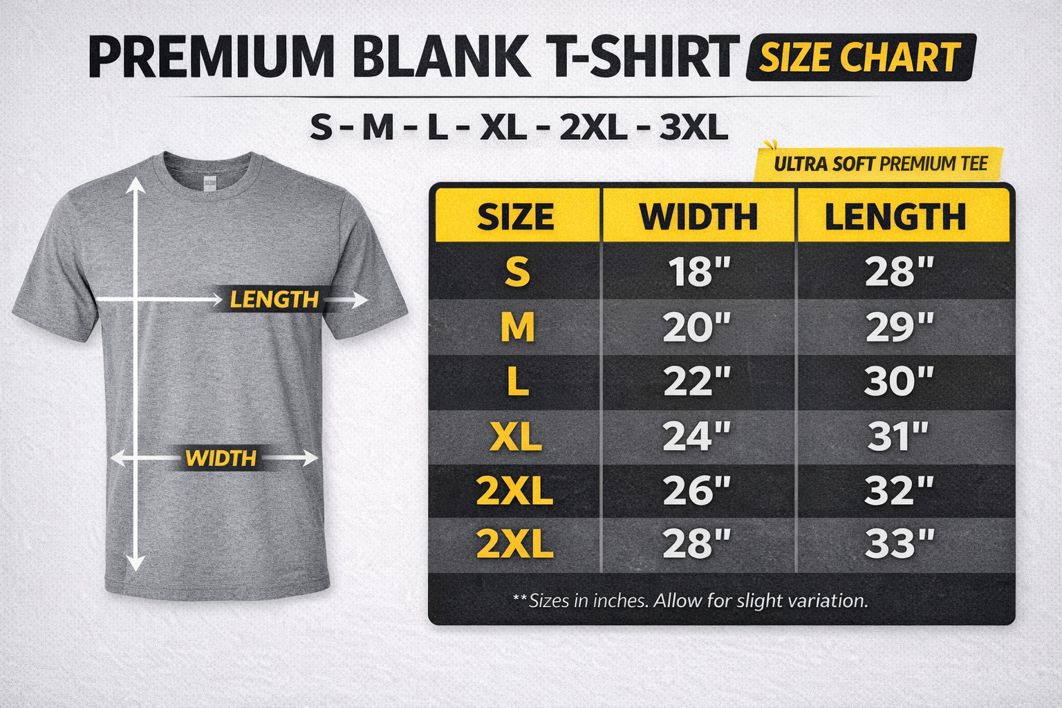 100% Cotton Premium Quality Blank T-Shirt Unisex Soft Style Tee 2XL-3XL BULK LOT gallery