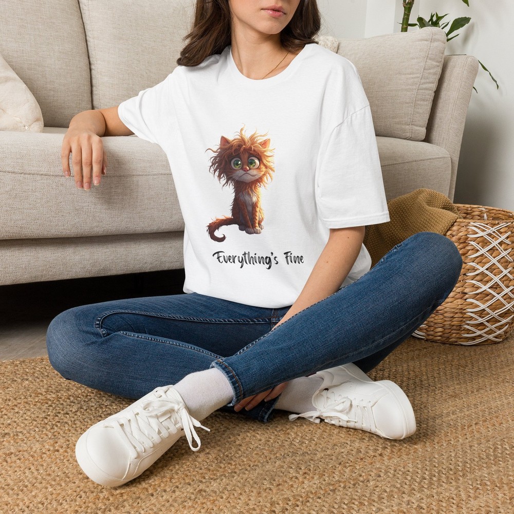 Everything’s Fine Sarcastic Shirt T-Shirt | Funny Graphic