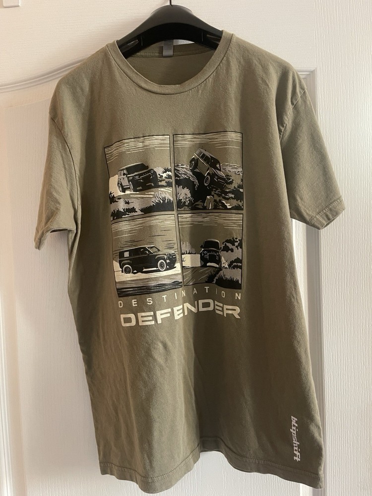 Next Level Apparel Men’s T Shirt , Size M ,blipshift Destination Defender, New