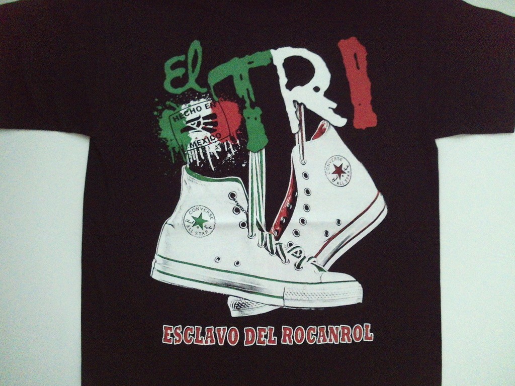 ROCK URBANO SHIRT,HARAGAN INTERPUESTO BANDA BOSTIK LIRAN EL TRI CAIFANES MEXICO gallery