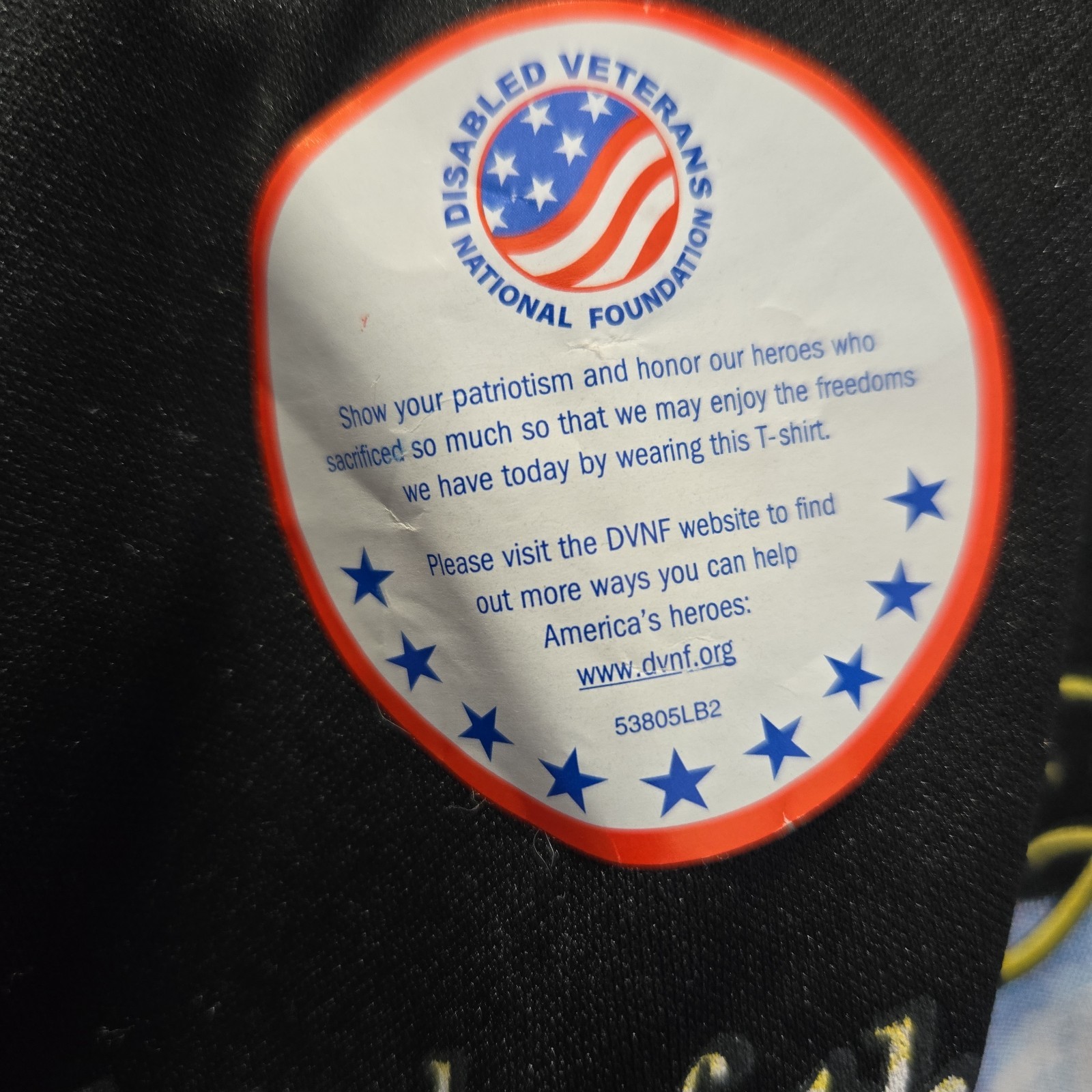 Land Of The Free Home Of The Brave Shirt Mens Large Black Short Sleeve Crew Neck gallery