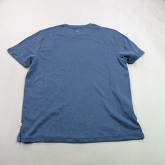 Tommy Bahama Men’s Blue Textured Performance T-Shirt Size M Crew Neck Short