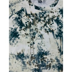 VRST T-Shirt S Multi Color Abstract Forest Print Outdoorsy Botanical Artistic
