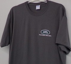 Land Rover Range Rover Embroidered T-Shirt S-6XL, LT-4XLT New