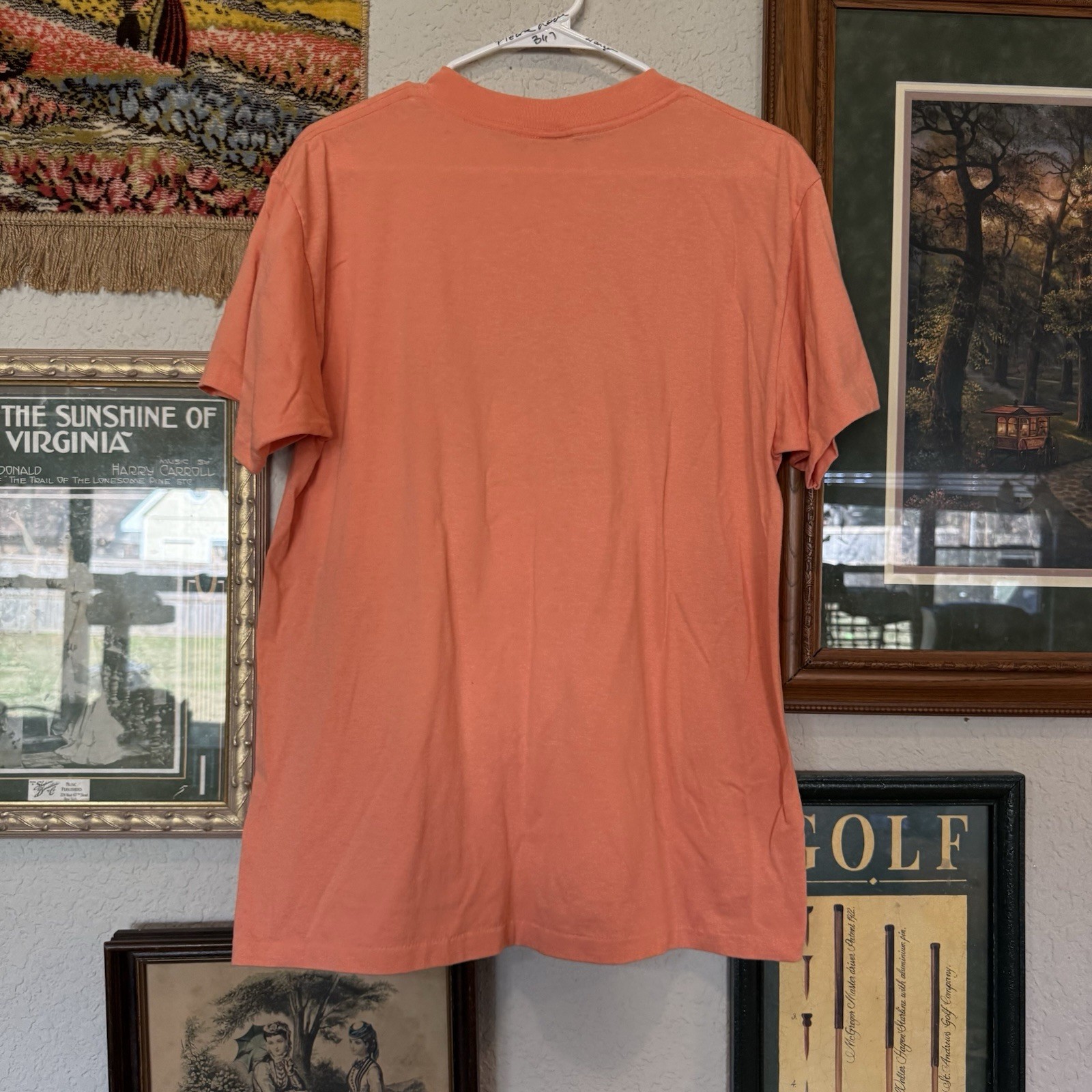 Vintage 90s Galveston, Texas Fishing Boat Fish Species Science Shirt Size Large gallery