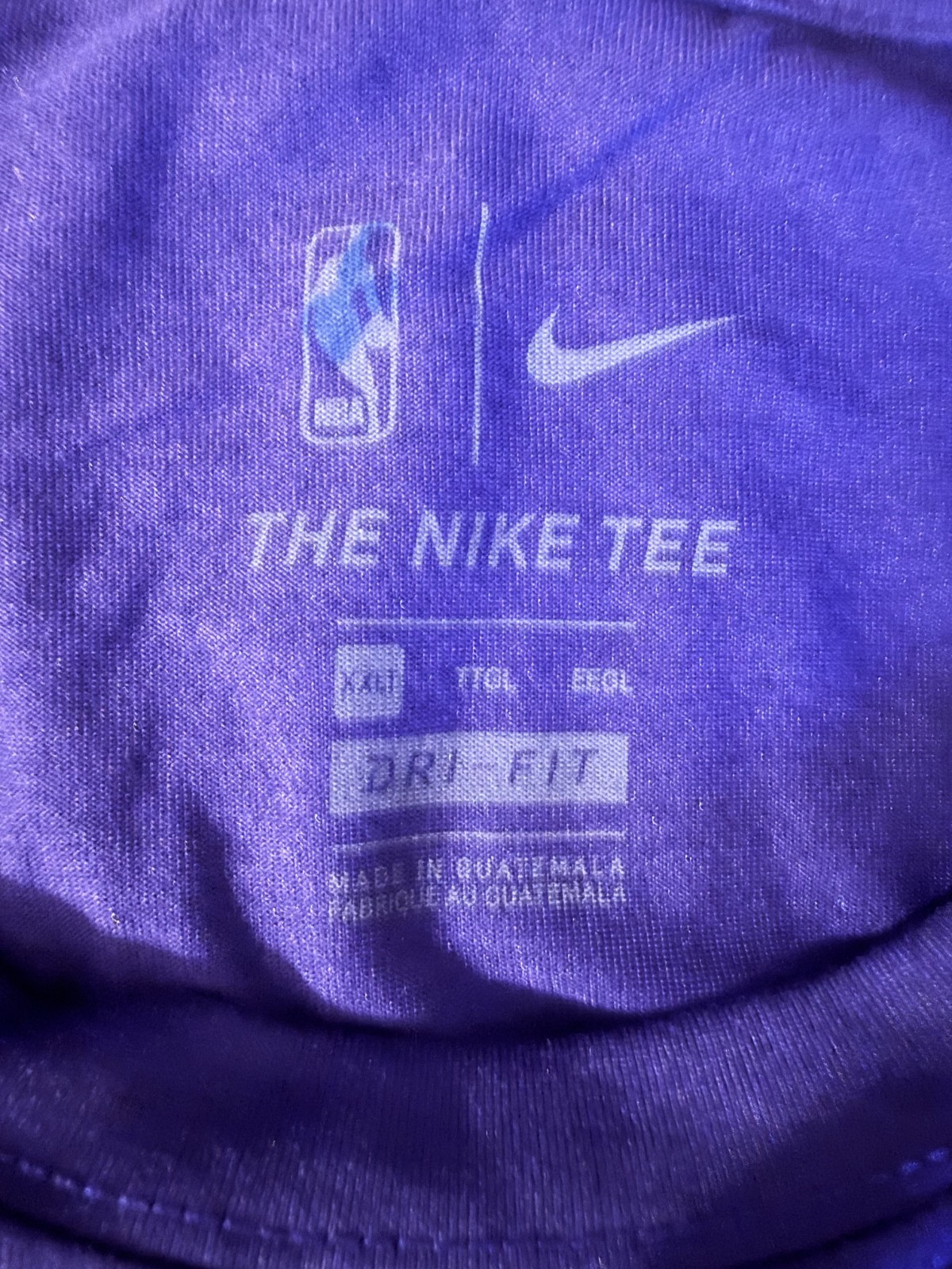 NWT Los Angeles Lakers Dri Fit Practice Shirt Size Mens XXLT gallery