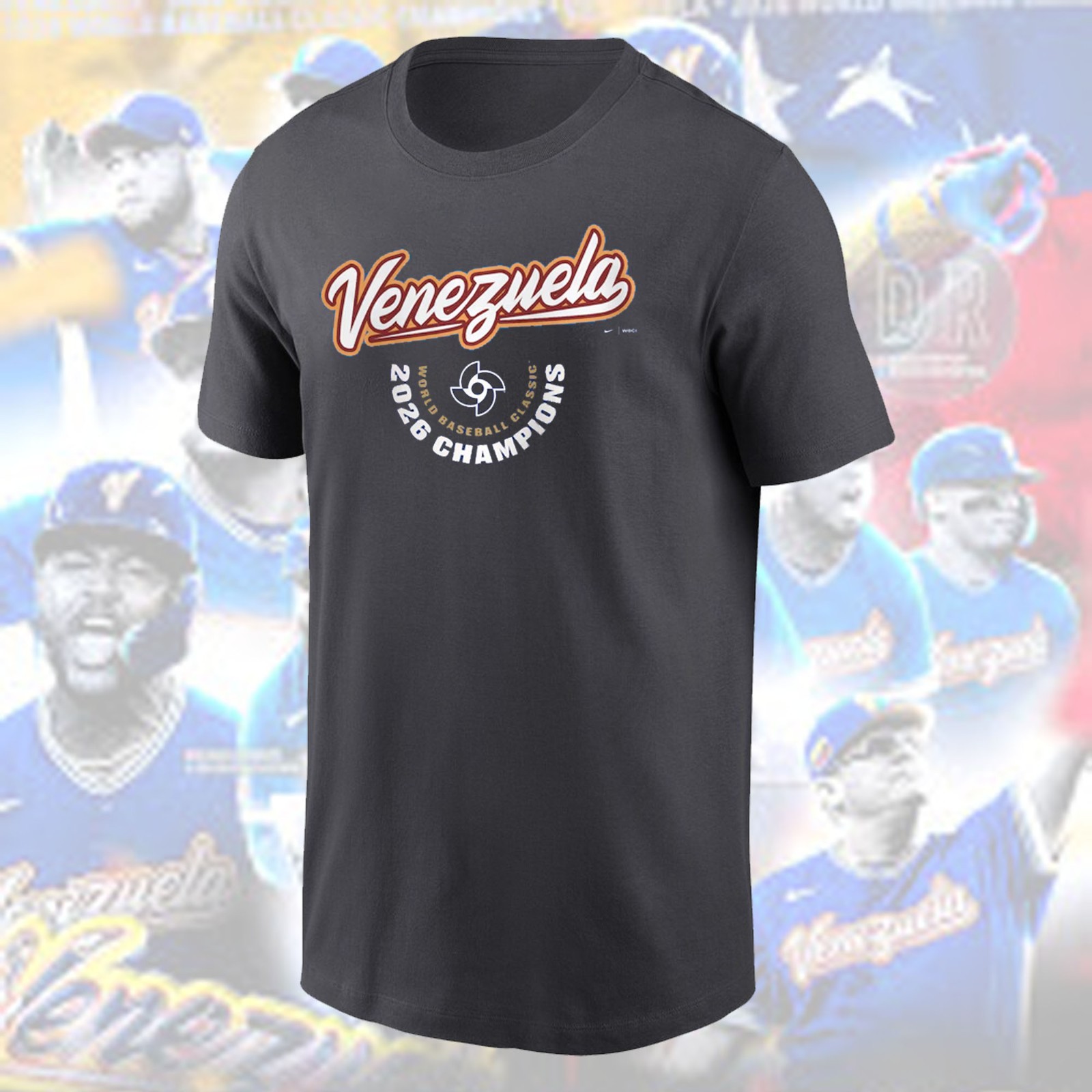 FREESHIP! Venezuela 2026 World Baseball Classic Champions Arched Logo Fan Gifts gallery