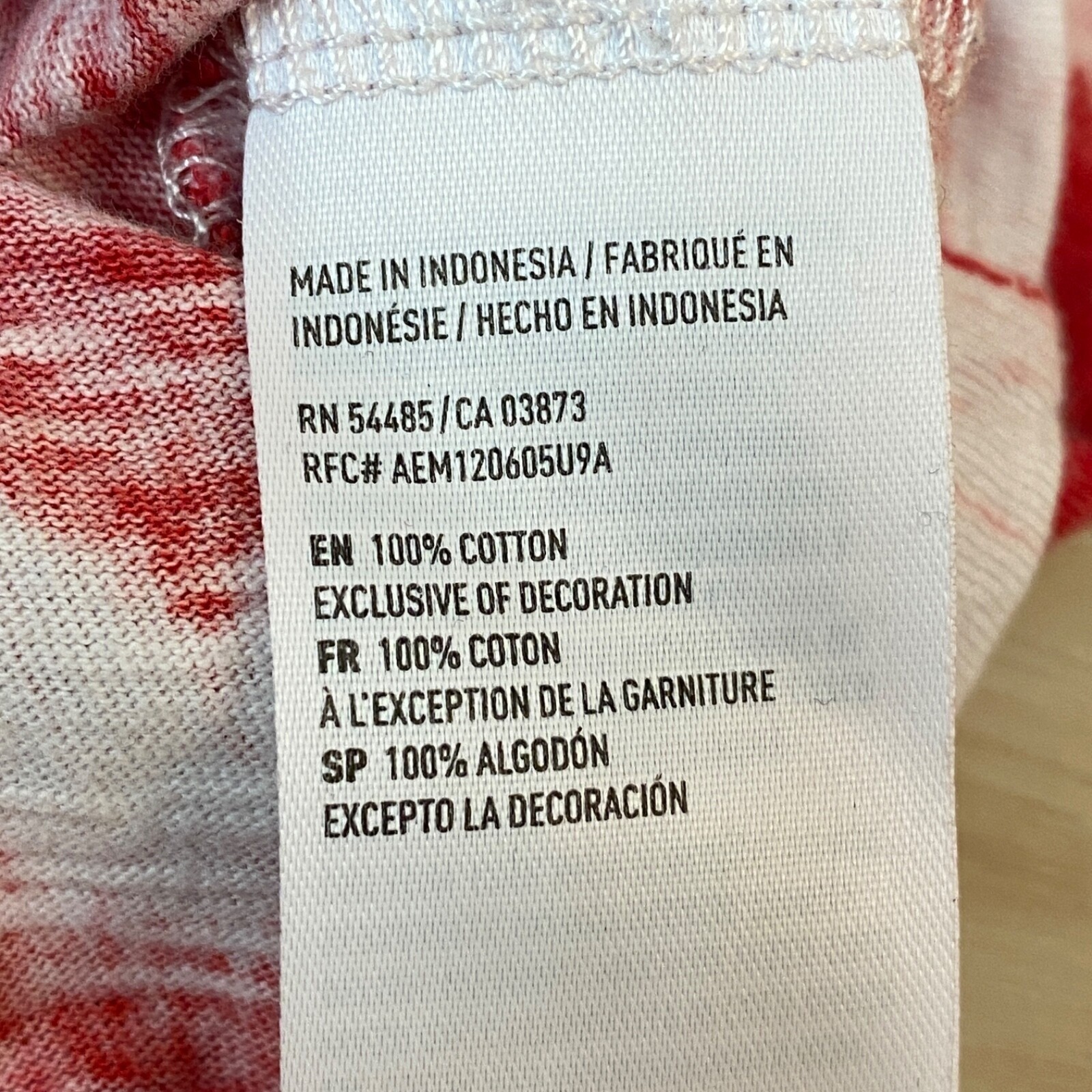 American Eagle Tank Top Mens Medium USA Flag Tie Dye Cotton Heritage Red White gallery