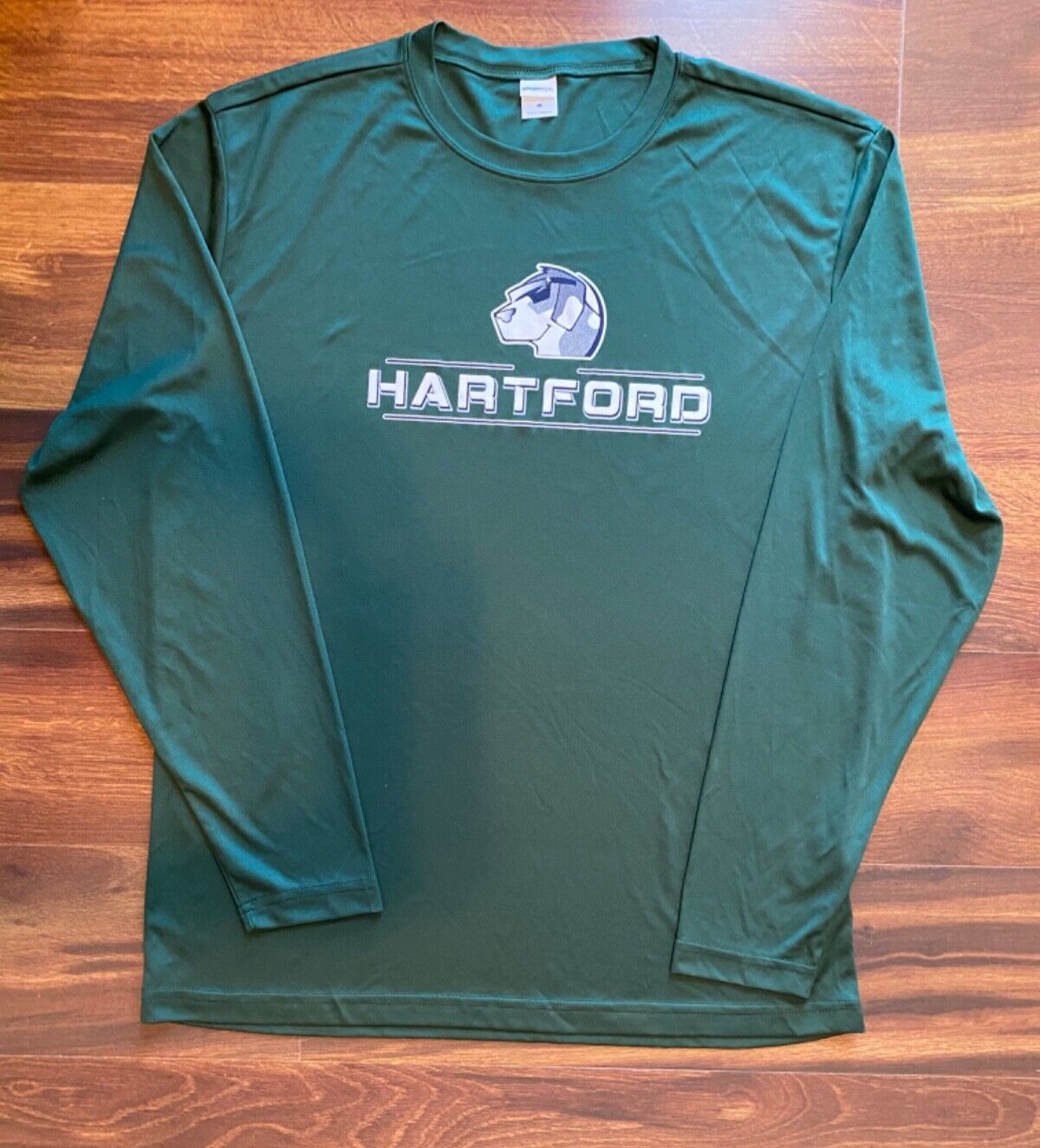 NWOT Sport-TEK Graphic Hartford T-Shirt Green Size M gallery