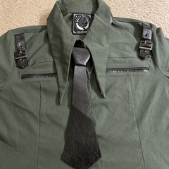 KillStar Dolls Carpe Noctem Kill Secret Mission – Green military top – Size XXL