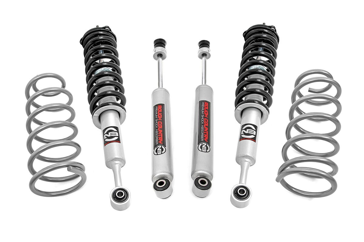 Rough Country 3″ Lift Kit with N3 Struts & Shocks for 10-24 Toyota 4Runner 4WD