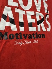 2000s DGK “I Love Haters” Motivation Tee XLarge Dirty Ghetto Kids Y2K Kayo Heart