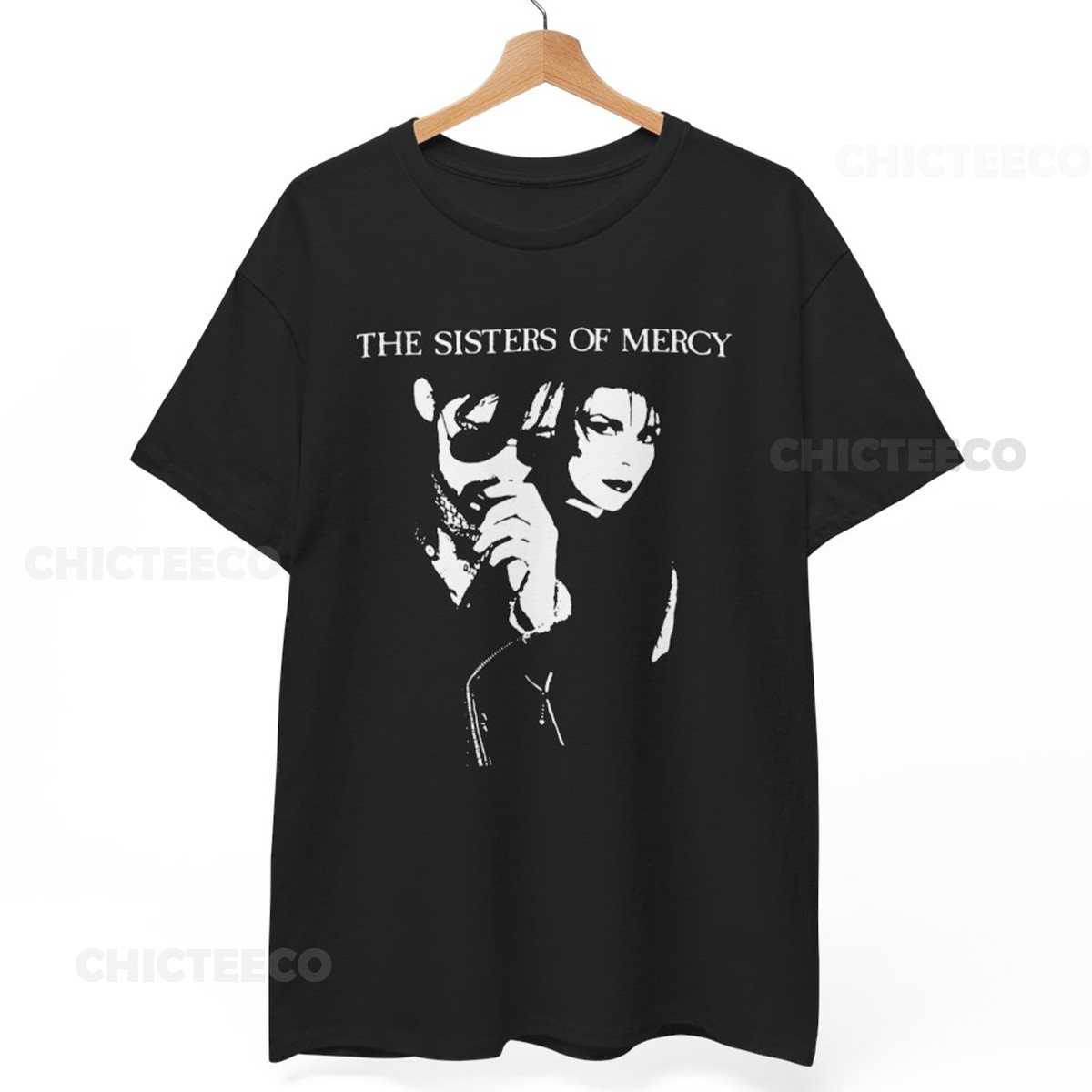 Sisters of Mercy Tshirt Gothic Deathrock Goth Post Punk, Unisex Tee gallery