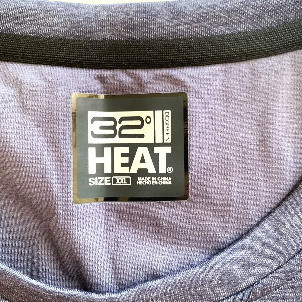 32 DEGREE HEAT PULL OVER LONG SLEEVE SHIRT XXL NEW gallery