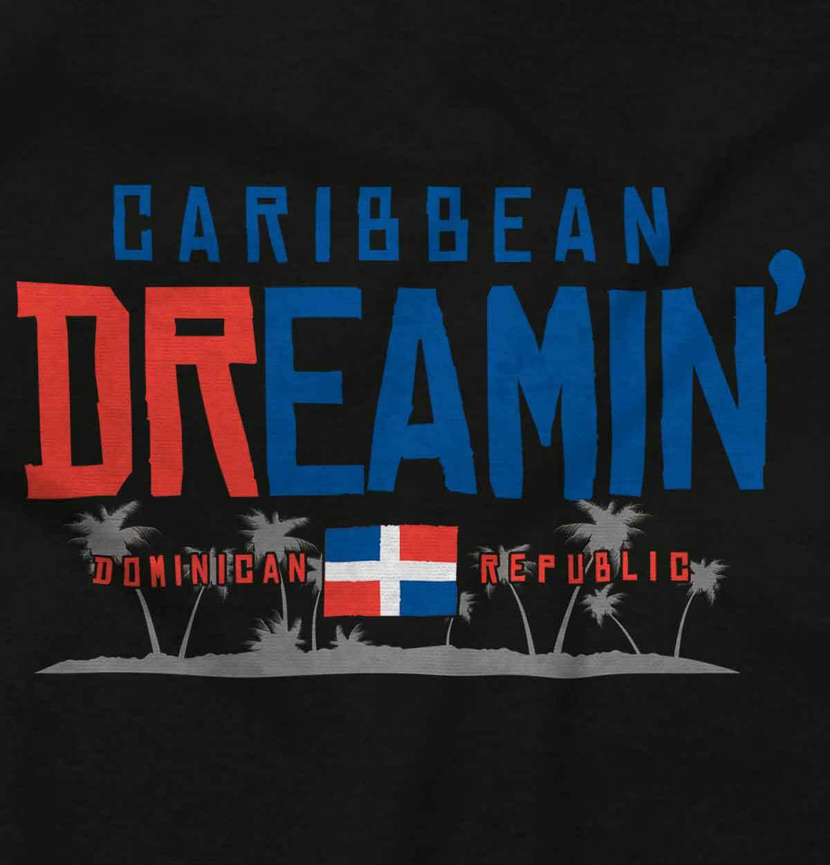Dominican Republic Flag Colors Caribbean Womens or Mens Crewneck T Shirt Tee gallery