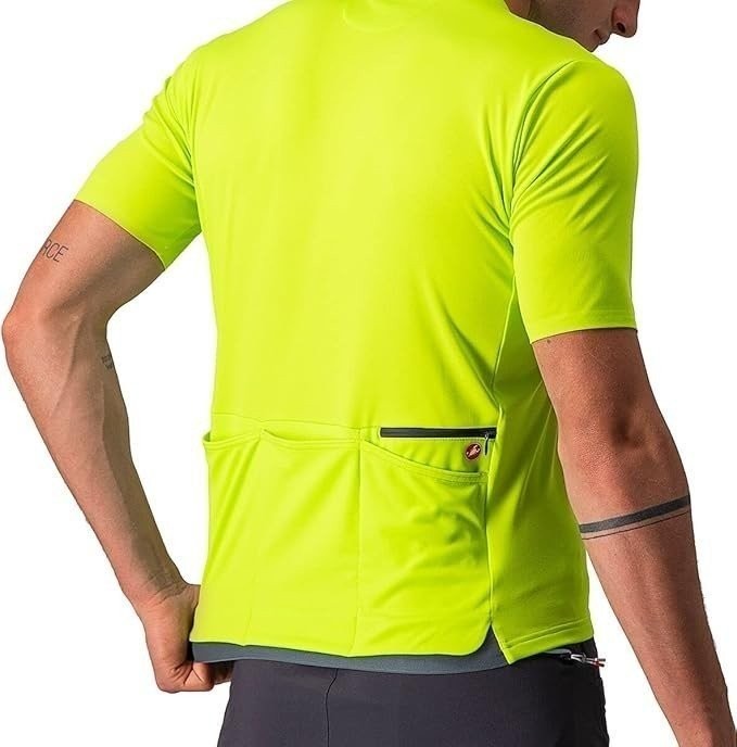 Castelli Unlimited Allroad Jersey Color Eletric Lime - Men's M gallery