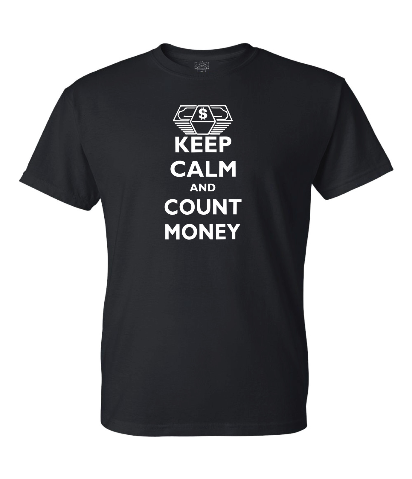 Keep Calm & Count Money T-Shirt Currency Collecting Shirt Fun for Gift gallery