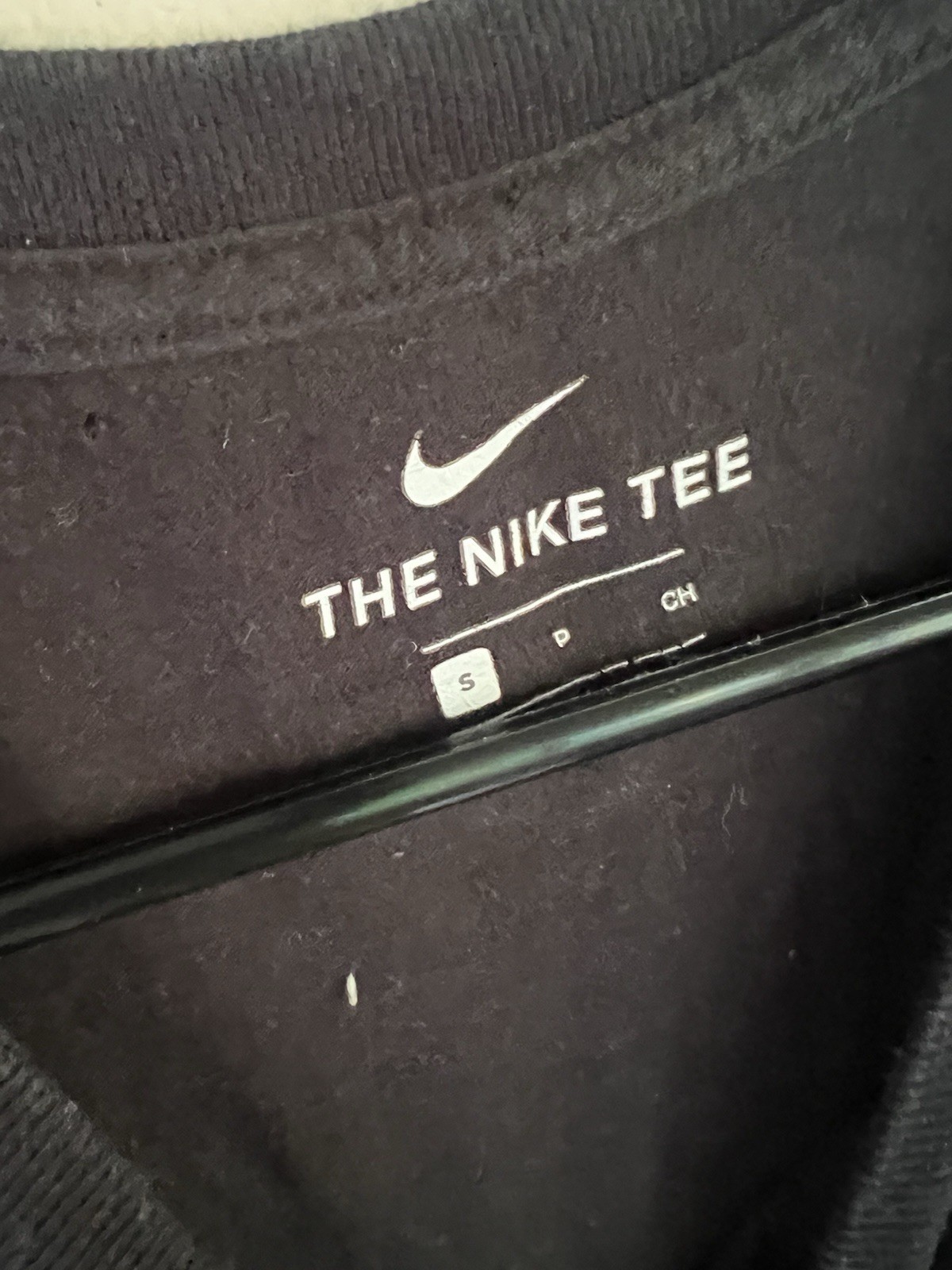 Nike Air The Nike Tee Graphic Logo Long Sleeve Crew Neck T-Shirt Black S Men's gallery