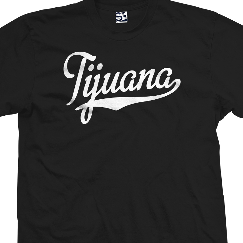 Tijuana Script Tail Shirt | TJ All Star Sports Team Jersey | Unisex