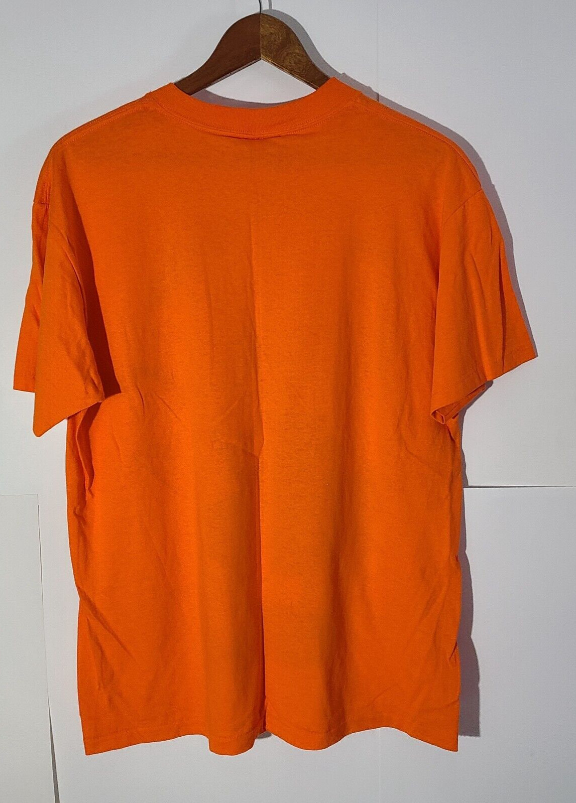 Vtg "I’ll Put A Spell On You" Witch/Halloween Large Orange T-Shirt Single Stitch gallery