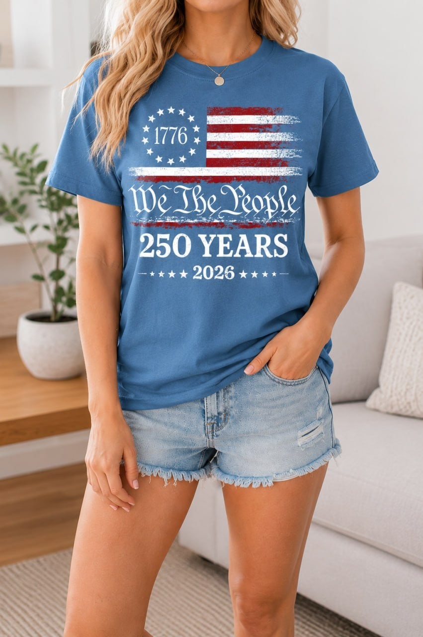 We The People 250th Anniversary Shirt 1776 2026 America Patriotic 4th Of July gallery