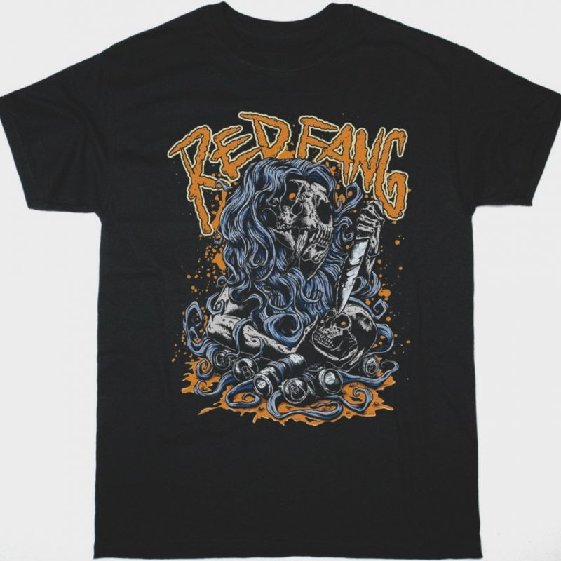 RED FANG SABERTOOTH NEW BLACK T-SHIRT gallery