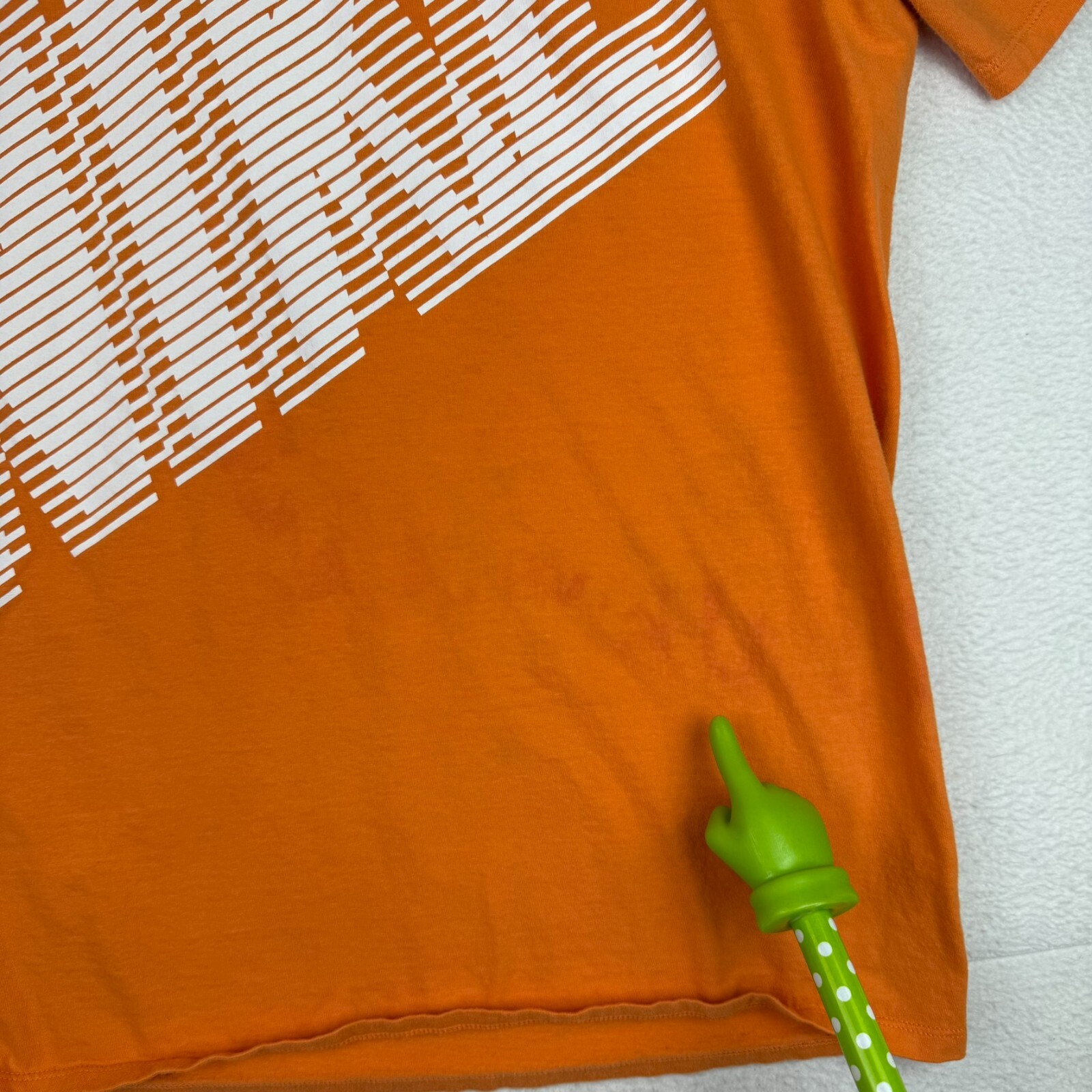Nike Athletic Cut T-Shirt Men's Size Large Short Sleeve Crewneck Orange gallery